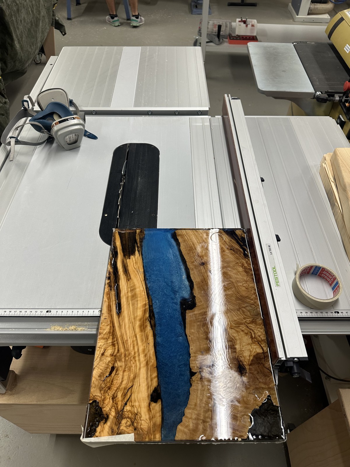 Fine sanding through 800 and 1500 grit